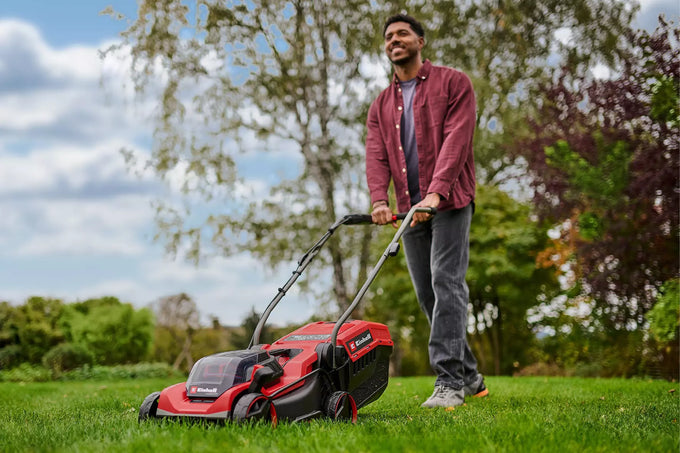 Einhell Power X-Change 32cm Cordless Lawn Mower - Bare Unit | 3413370 - Image 6