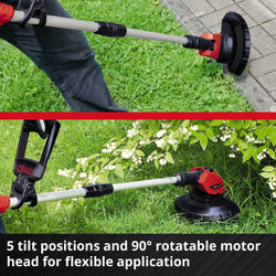 Einhell Power X-Change 18V 24cm Cordless Blade Grass Trimmer -Bare Unit