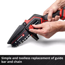 Einhell PXC 18V Brushless Pruning Chainsaw Kit 13cm 23044