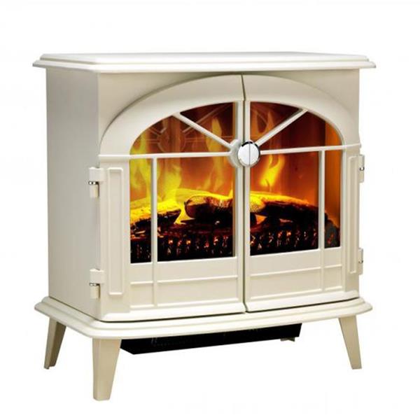 Dimplex Fullerton Electric Stove in Matt White, stylish and efficient heating solution | Keans Claremorris