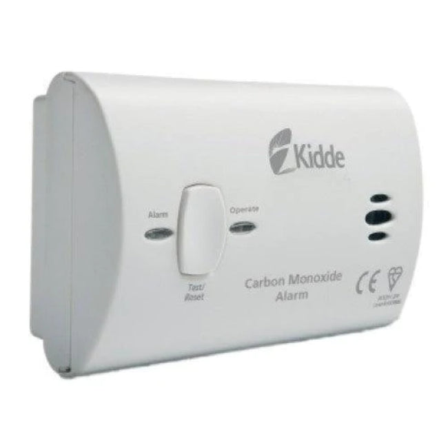 Kidde 7CO Carbon Monoxide Alarm, battery-powered with test/reset button and end-of-life alert – Keans Claremorris