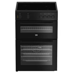 Beko 60cm Twin Cavity Electric Cooker FTC6701K