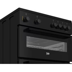 Beko 60cm Twin Cavity Electric Cooker FTC6701K
