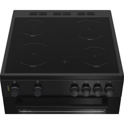 Beko 60cm Twin Cavity Electric Cooker FTC6701K