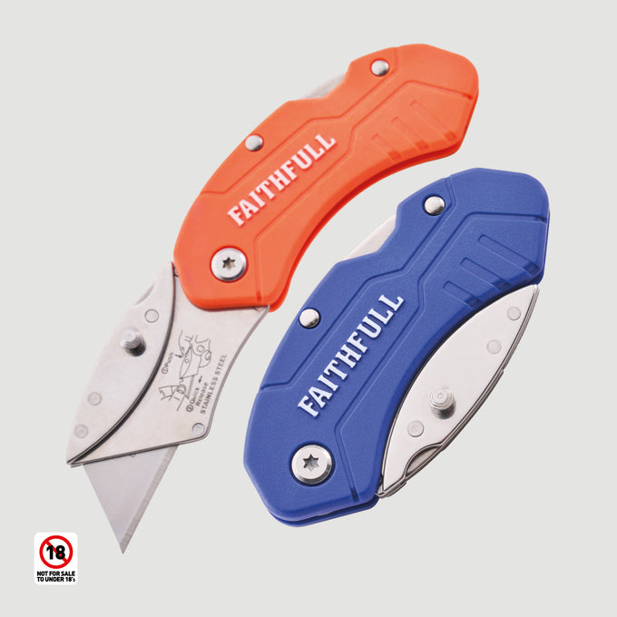 Fai/Full Utility Folding Knife With Blade Lock | FAITKUTILITY Keans Claremorris