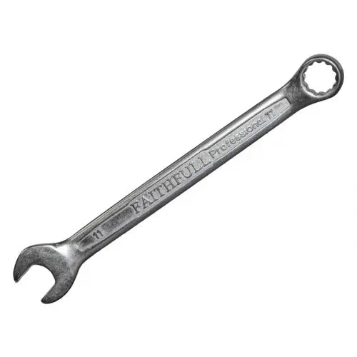Faithfull Comb Spanner Cv Satin Finish 11mm Keans Claremorris