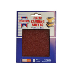 Faithfull Palm Sander Sheets – Coarse (115 x 140mm) Pack of 5 Keans Claremorris