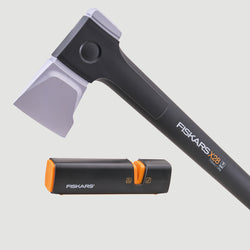Fiskars Splitting Axe and Sharpener | 1075433 Keans Claremorris