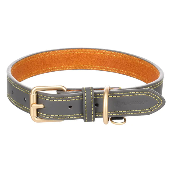 Flamingo Dog Collar Virginia - Grey Keans Claremorris