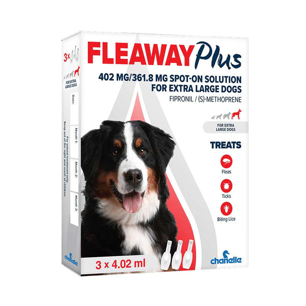 Fleaway Plus Flea treatment - XL Dogs Keans Claremorris