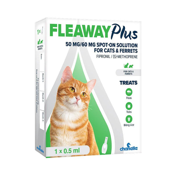 Fleaway Plus Spot-On For Cats And Ferrets | Keans Claremorris