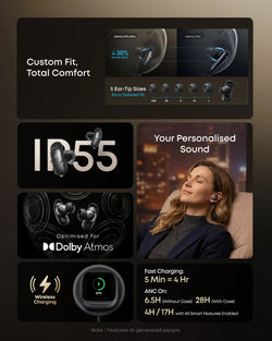 Soundcore Liberty 5 Pro Max Black | D1204G11