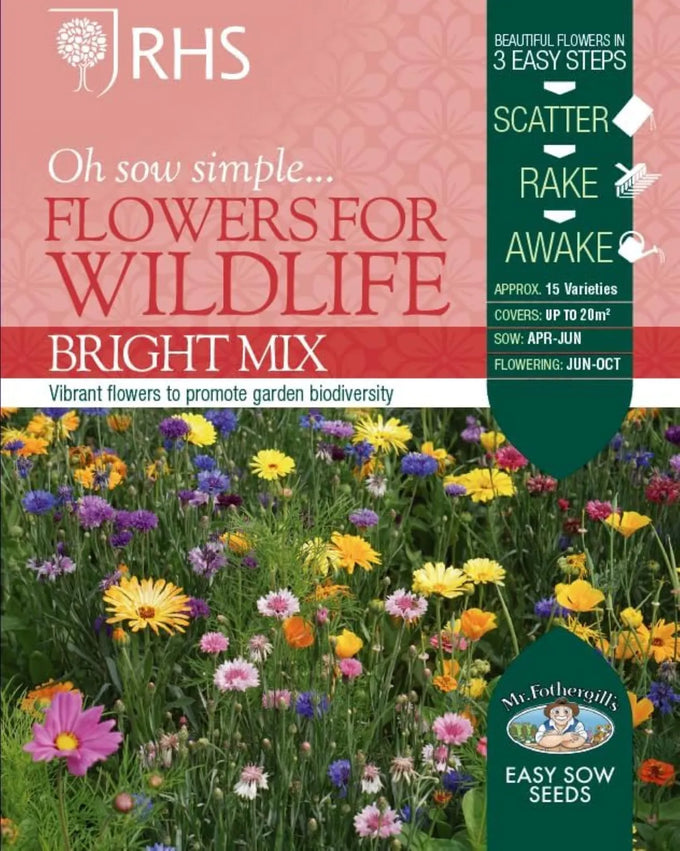 RHS Flowers for Wildlife Bright Mix - Image 1