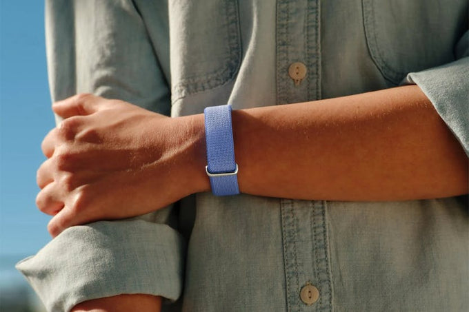 Google Fitbit Air | Lavender & Polished Silver - Image 2