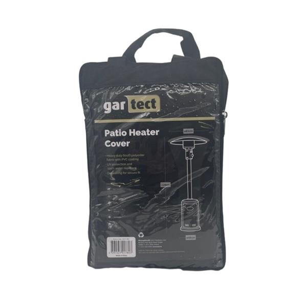 Gartect Patio Heater Cover, black 600D polyester, water repellent, UV protection, drawstring fit, from Keans Claremorris