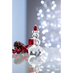 Gem Snowman with Red Hat & Box