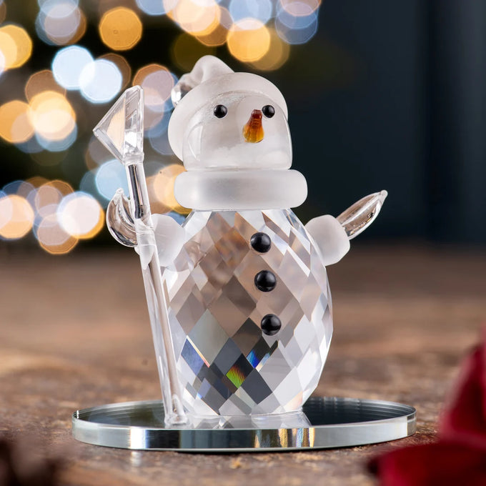 Snowman on Ice Figurine - Image 2