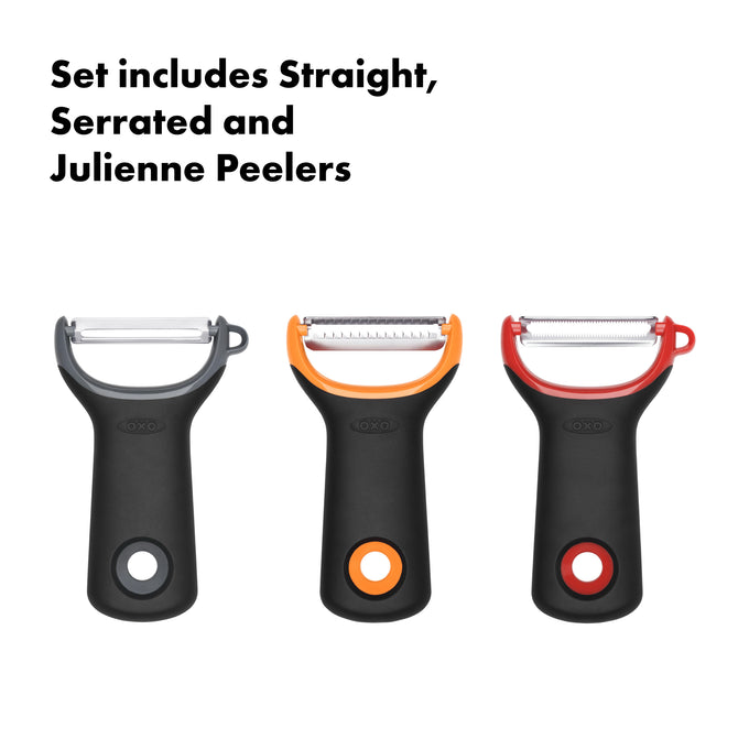 OXO Good Grips Assorted Prep Peeler Set – 3 Piece - Image 2