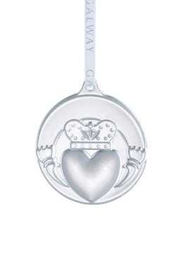 Claddagh Embossed Flat Hanging Ornament