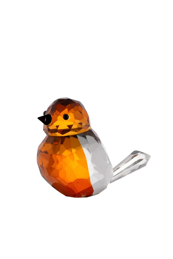 Galway Crystal Robin Figurine - Image 1