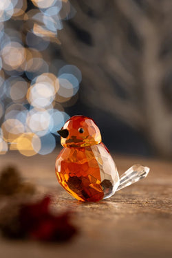 Galway Crystal Robin Figurine