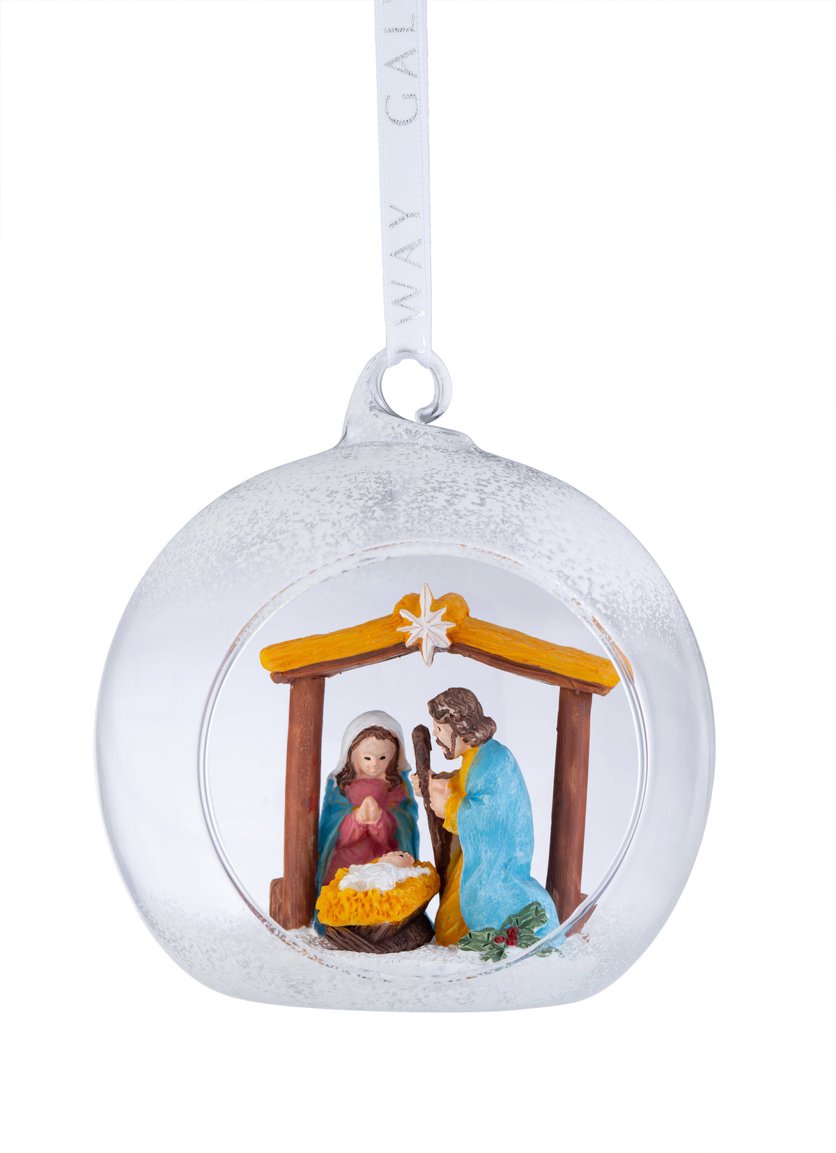 Nativity Hanging Bauble Ornament   NEW - Image 1