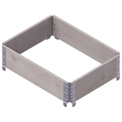 Garden Box Raised Bed 800x600 Grey