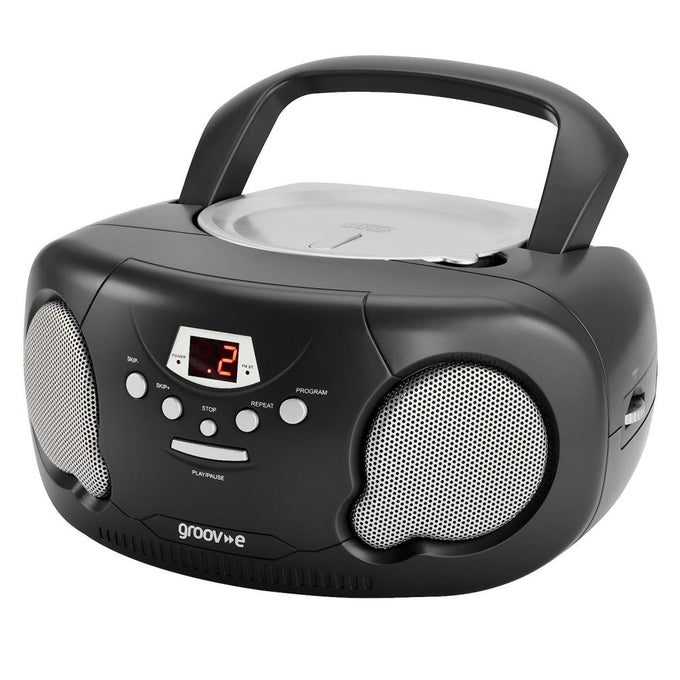 GROOV-E Portable CD & Radio Black Keans Claremorris