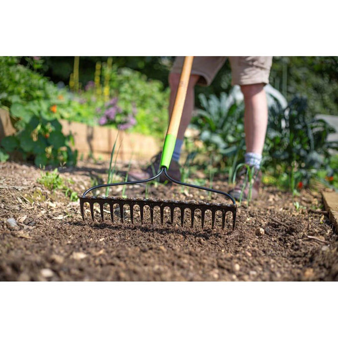 Ames Double Sided Soil Rake CS 152 cm - Image 2