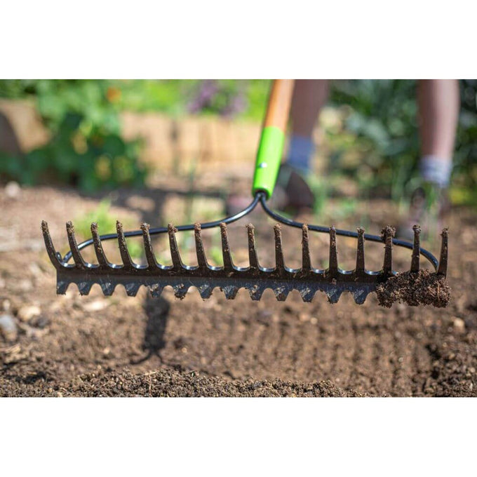 Ames Double Sided Soil Rake CS 152 cm - Image 3