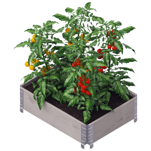 Garden Box Raised Bed 800x600 Grey Keans Claremorris