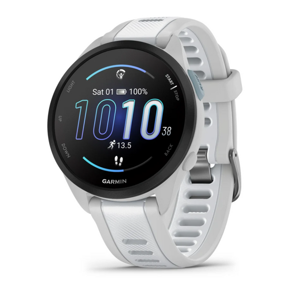 Garmin Forerunner 165 Music, Mist Grey & Whitestone| 49-GAR-010-02863-31 Keans Claremorris
