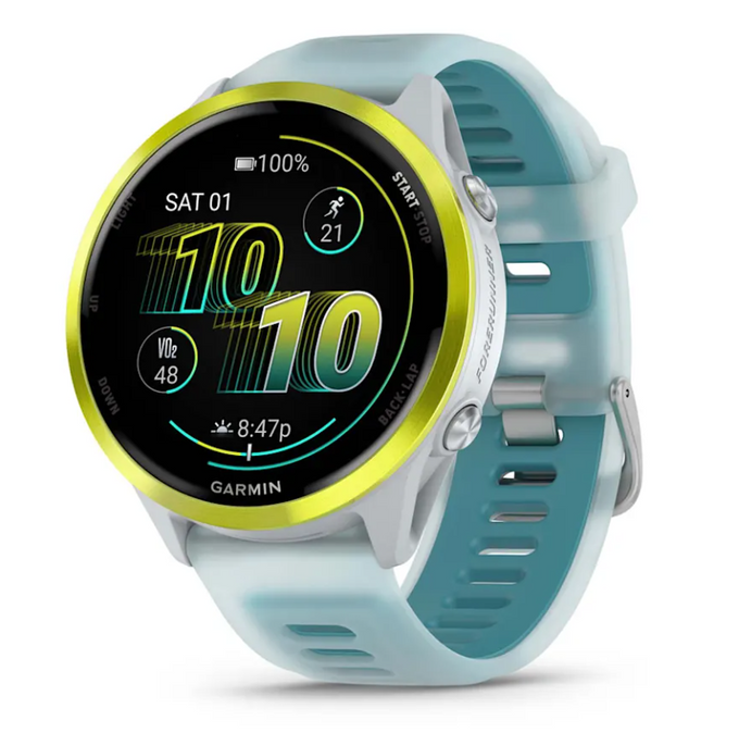 Garmin Forerunner 570. 47Mm  Whitestone/Amp Yellow| 49-GAR-010-02971-01 Keans Claremorris