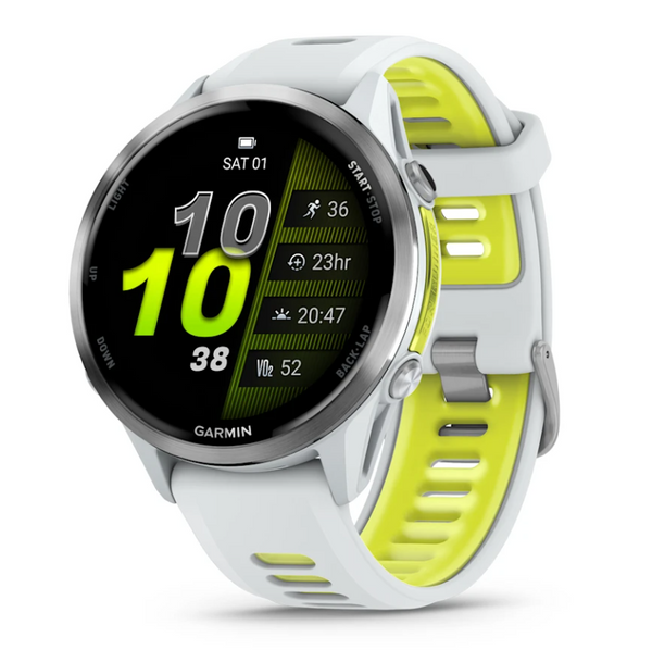 Garmin Forerunner 970 Whitestone/Amp Yellow| 49-GAR-010-02969-11 Keans Claremorris