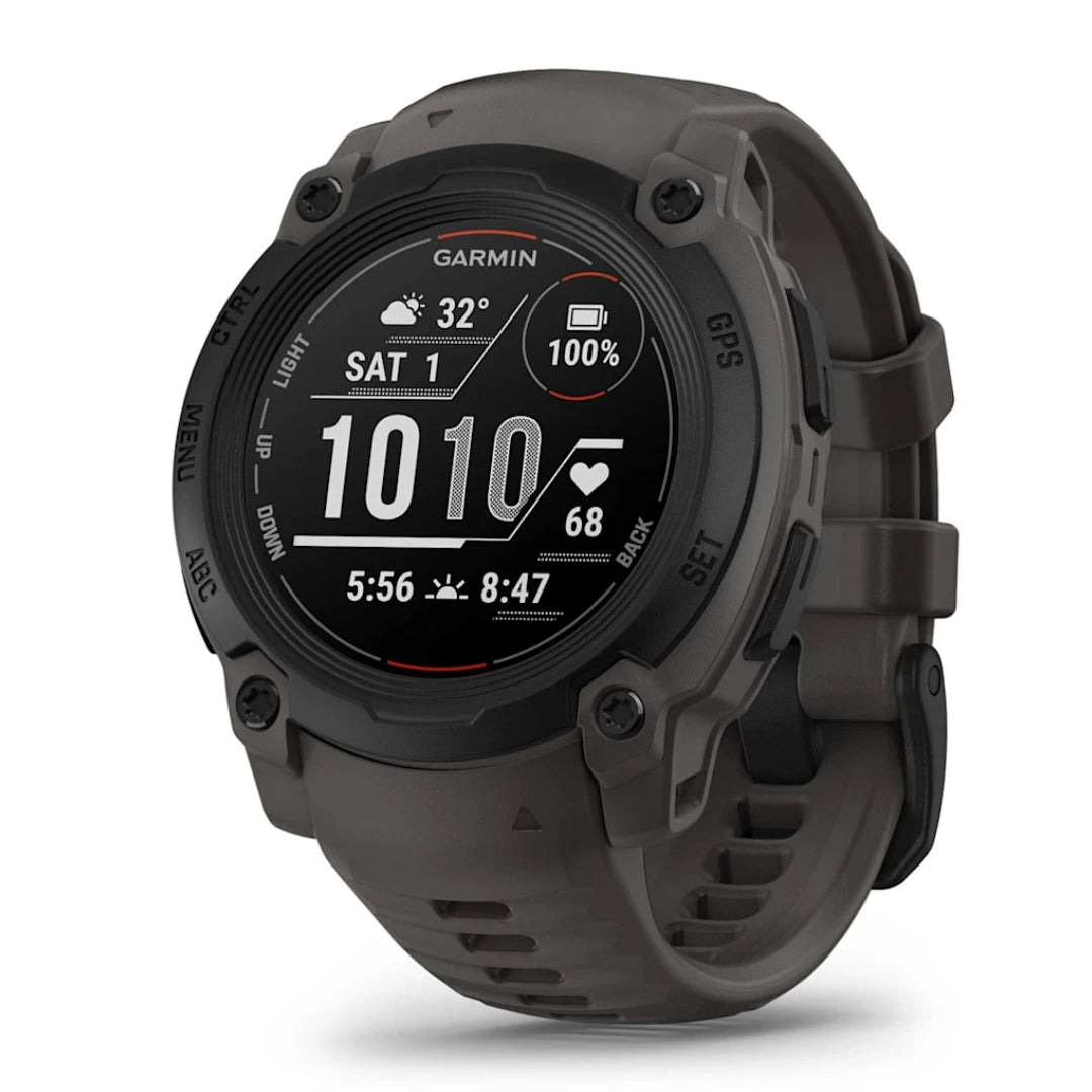 Garmin Instinct E 40mm Black/Charcoal GPS smartwatch with rugged design, 14-day battery, health tracking – Keans Claremorris