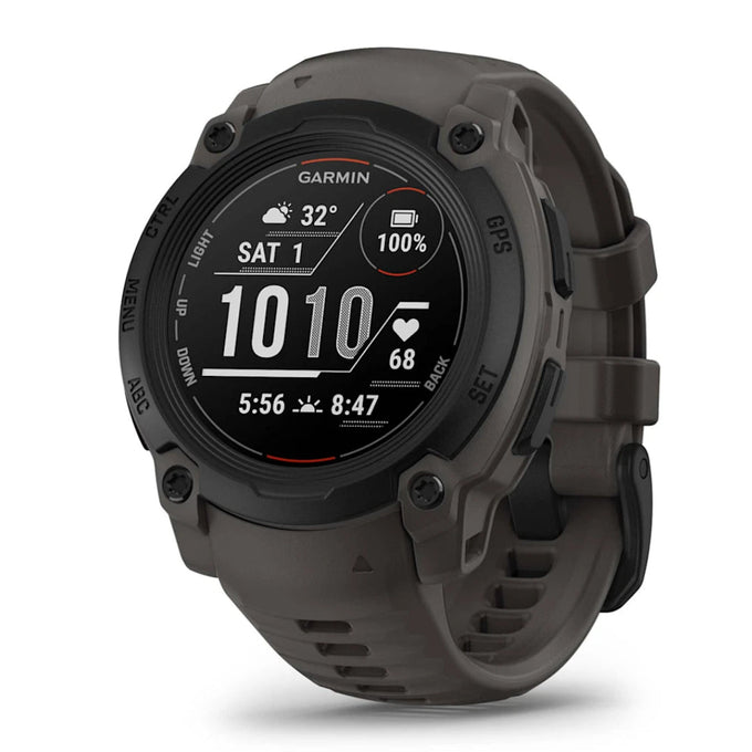 Garmin Instinct E 40mm Black/Charcoal GPS smartwatch with rugged design, 14-day battery, health tracking – Keans Claremorris