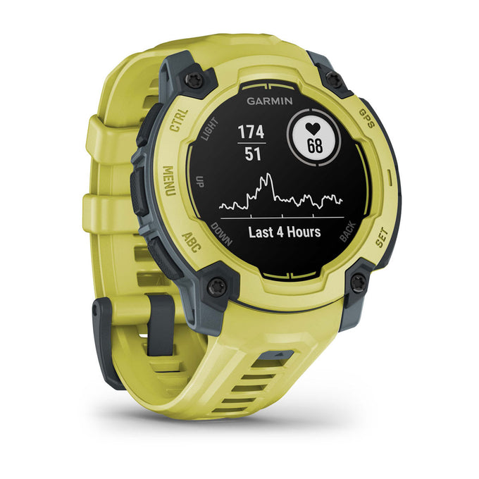 Garmin Instinct E – 45 mm Electric Lime with Electric Lime Band - Image 1