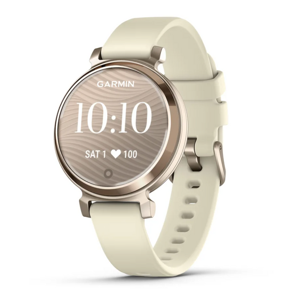 Garmin Lily 2 Cream Gold with Coconut Silicone Band Keans Claremorris