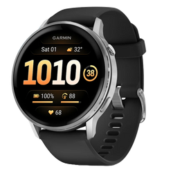 Garmin Venu 4 (45Mm), Black With Silver| 49-GAR-010-03014-01 Keans Claremorris