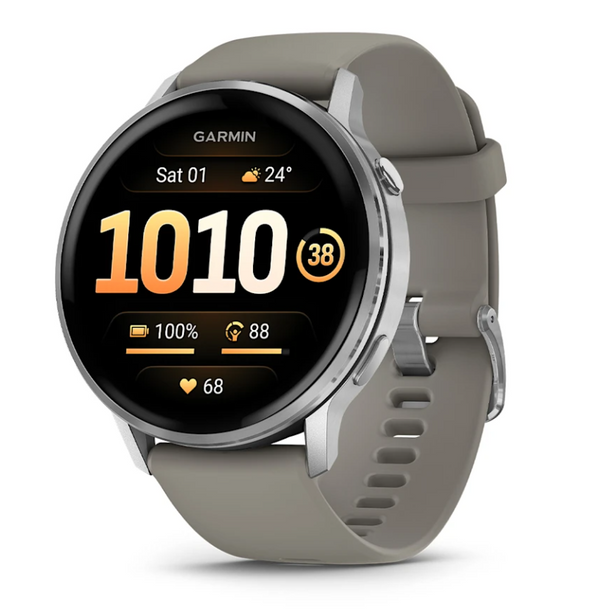 Garmin Venu 4 (45Mm), Gray With Silver| 49-GAR-010-03014-02 Keans Claremorris