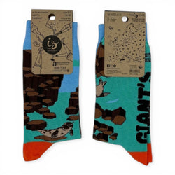 Giant's Causeway Socks 8-12 Irish Humour Socks