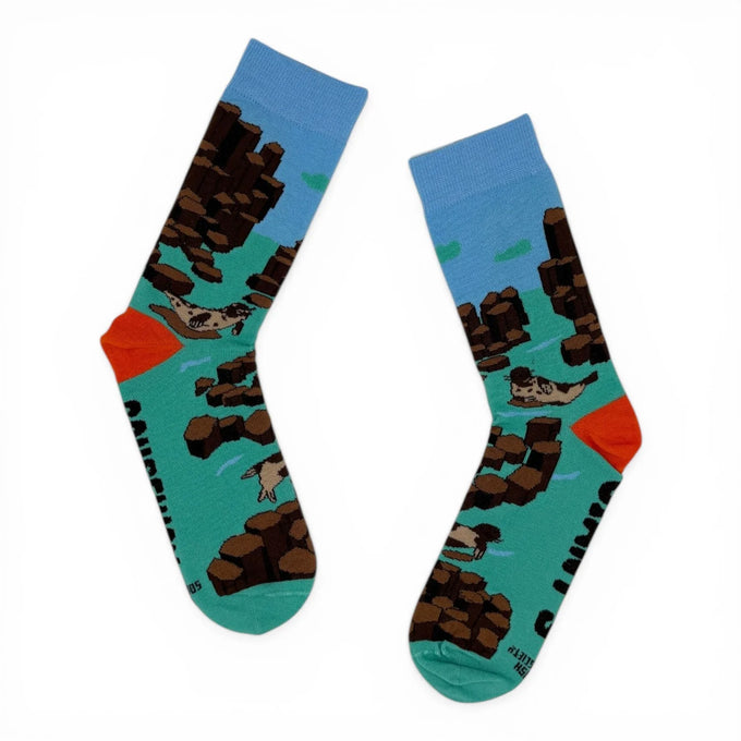Giant's Causeway Socks 8-12 Irish Humour Socks - Image 4