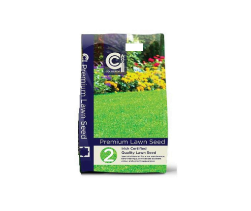 Goldcrop No.2 Premium Lawn Seed 20kg, quick-establishing mix of dwarf perennial, creeper, and chewings fescue – Keans