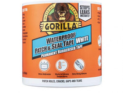 Gorilla Waterproof Patch & Seal Tape 3m x 100mm, white, waterproof, UV resistant, strong adhesive – Keans Claremorris