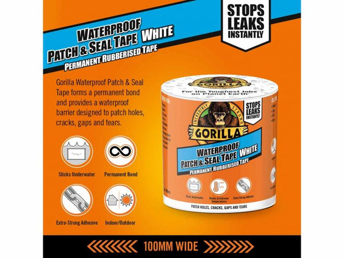 Gorilla Waterproof Patch for durable, water-resistant repairs – available at Keans Claremorris store.