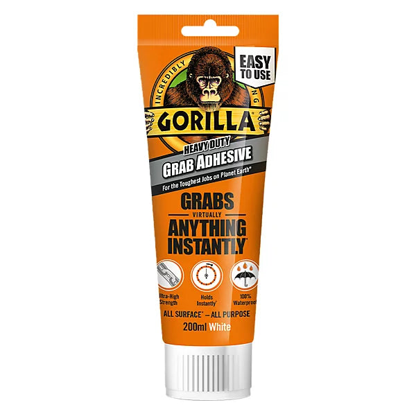 Gorilla Grab Adhesive Tube 200Ml Keans Claremorris