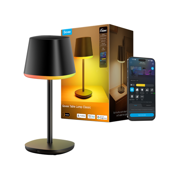 Govee Table Lamp Classic S With Battery | R1741B11 Keans Claremorris