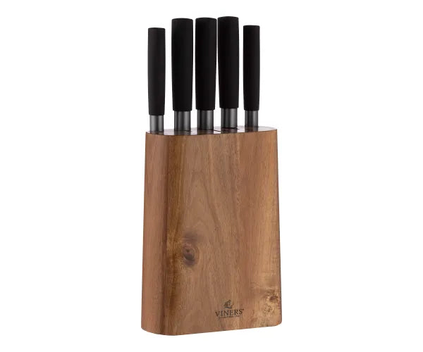 Graphite 6 Piece Knife Block Set Keans Claremorris