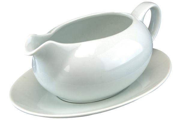 Gravy Boat 550ml with Saucer Keans Claremorris