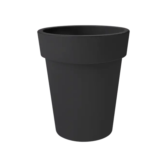 Green Basics Top Planter High 35cm Living Black Keans Claremorris